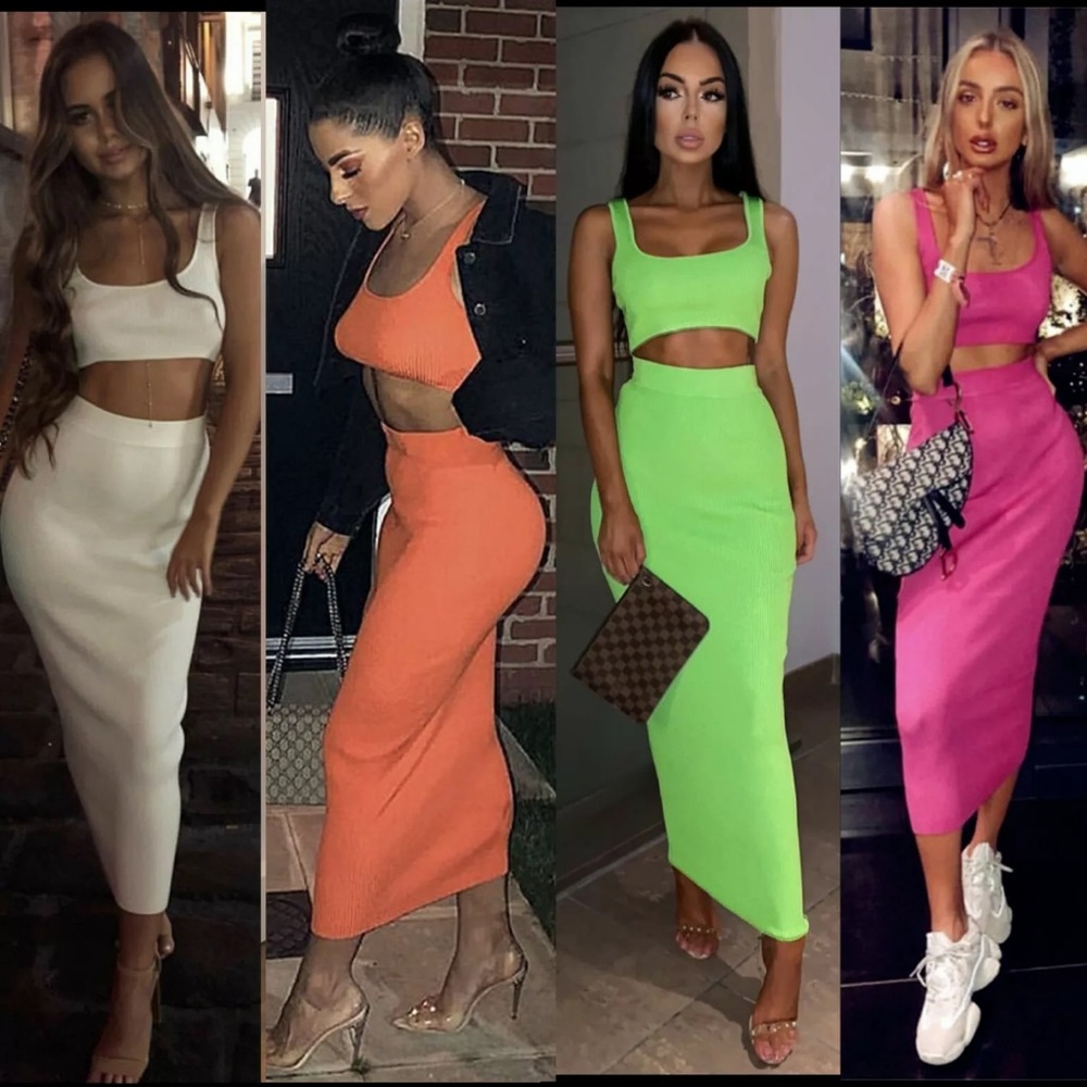 Sexy dress up 2 piece set